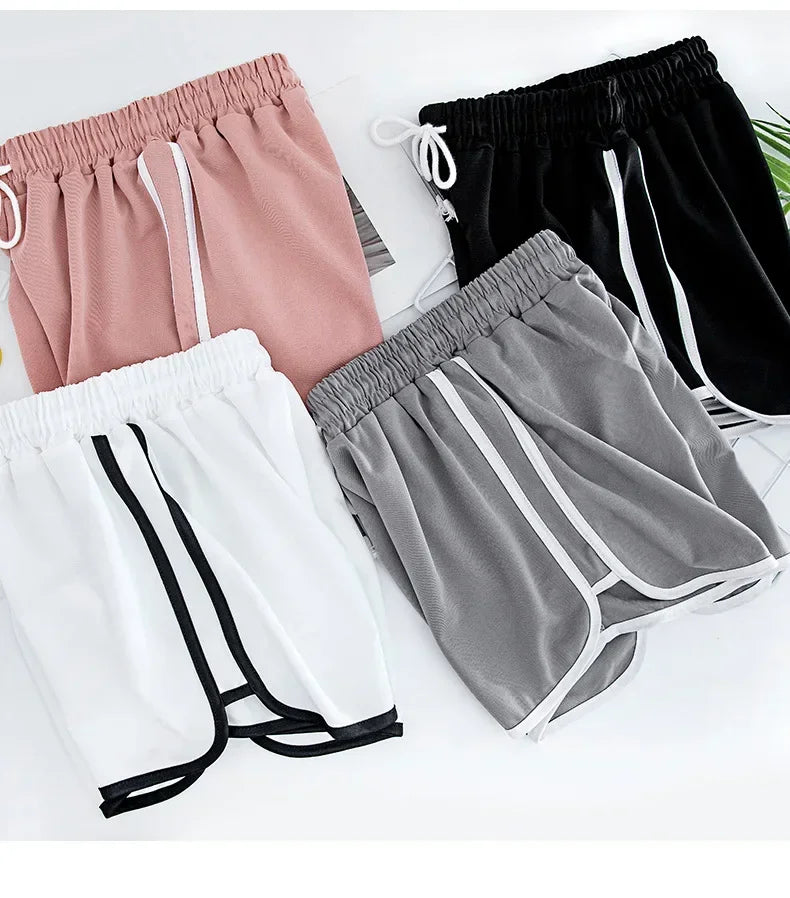 Summer Girl Shorts Streetwear Female Women Fitness Joggers Sports Running Breathable Plus Size Short Pants