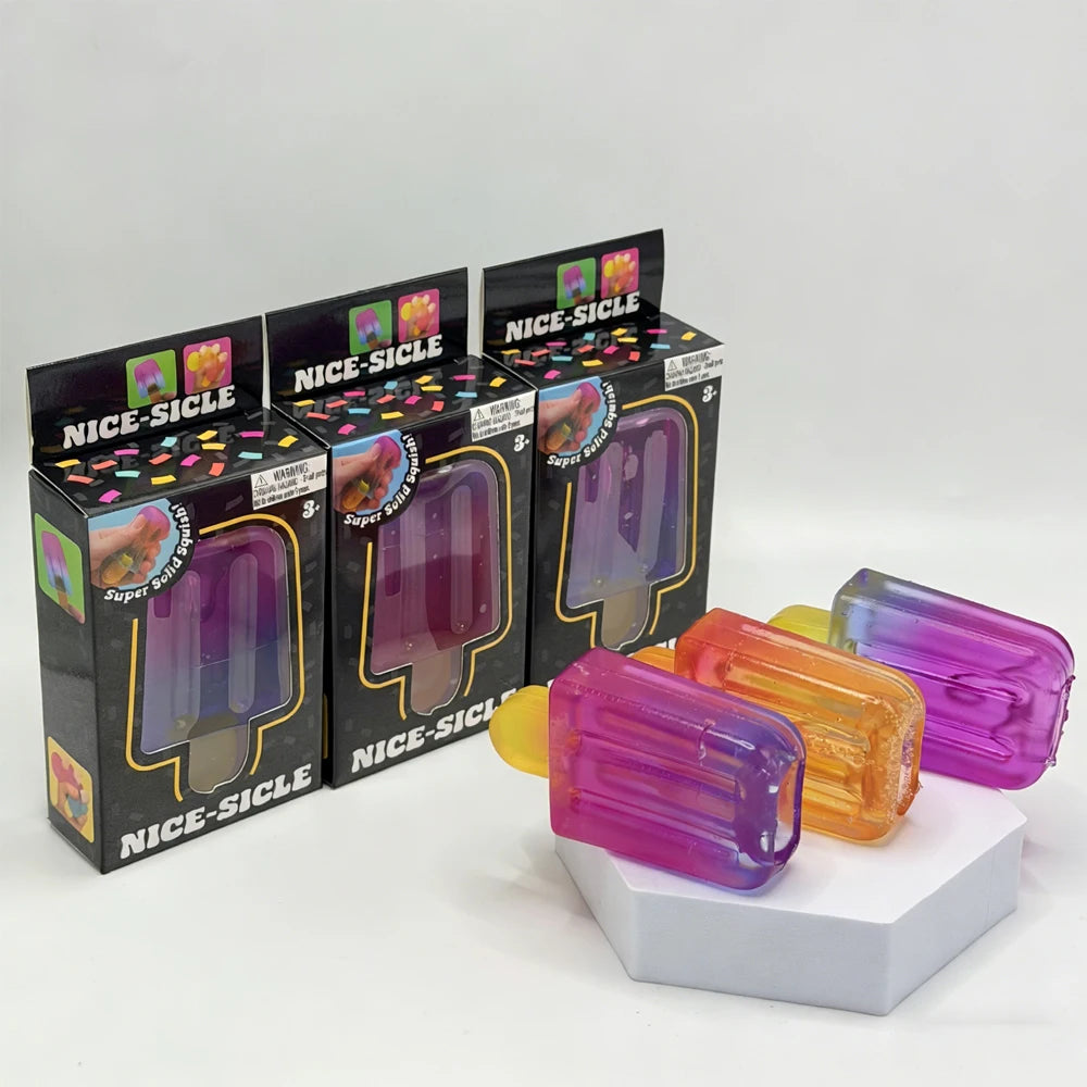 The Popular Needoh Popsicle With a Gradient Pressure Reducing Squeeze Ball Is An Adult Office Release Tool，Can reduce stress