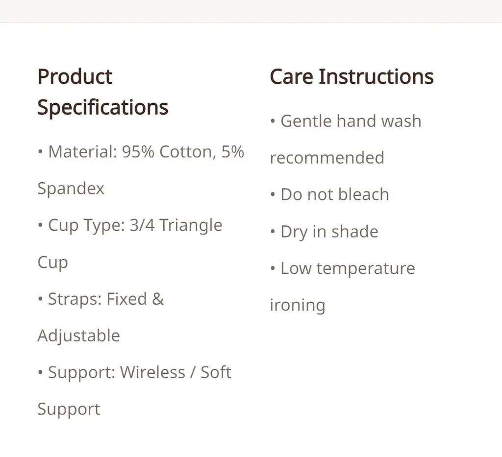 Bra set Sexy Women's Underwear Lounge Style Cotton button printed elastic bra underwear women's pajamas