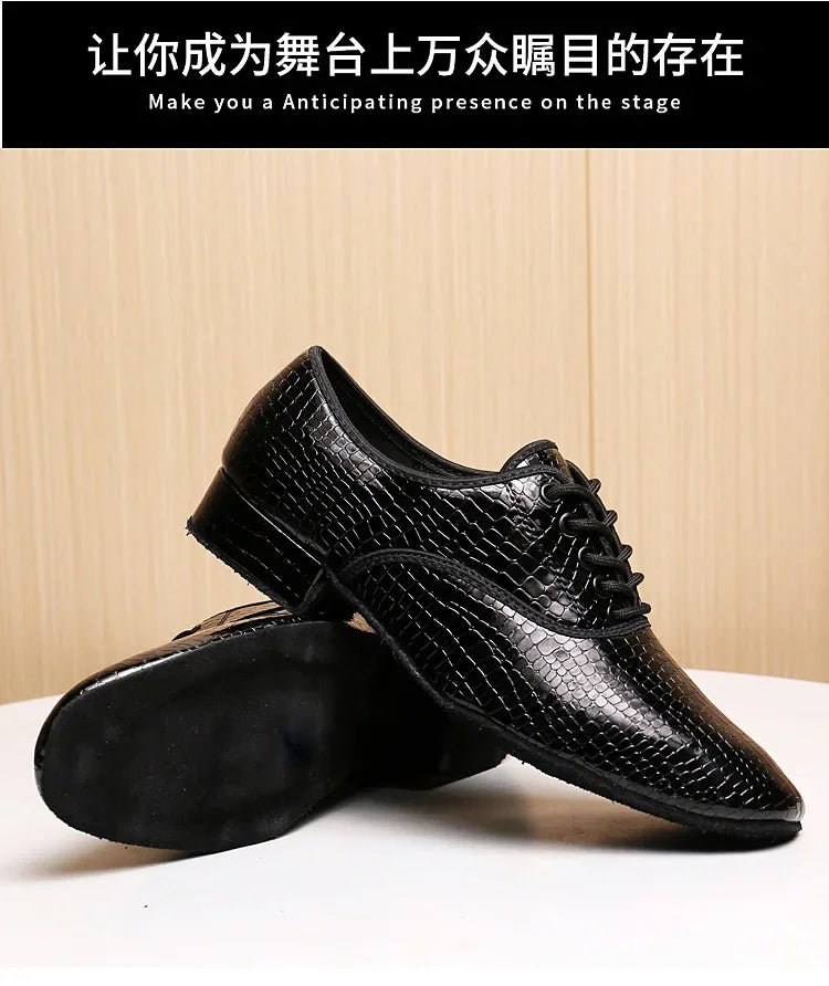 Male Big Size White Dance Shoes Men Soft Leather Latin Shoes Man Jazz Waltz Ballroom Dancing Yoga Train Sneakers Stage Footwear