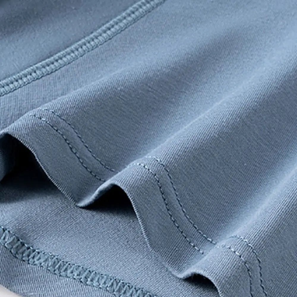 Lingerie Mesh Men's Flat Panties Mid Waist Ice Silk Shorts Boxers Traceless Underpants Seamless Briefs Gift