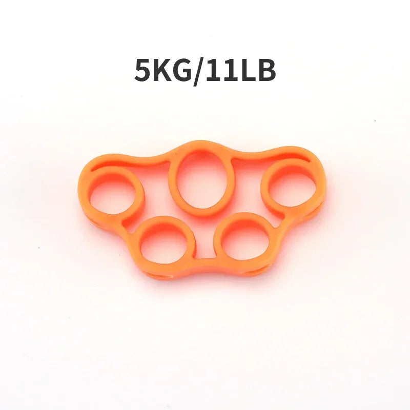 Hand Gripper Silicone Finger Expander Exercise Hand Grip Wrist Strength Trainer Finger Exerciser Resistance Bands Fitness Massag