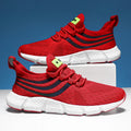 Men Casual Sports Shoes Breathable Lightweight Sneakers Anti-slip Flats Outdoor Running Walking Tenis Athletic Jogging Shoes