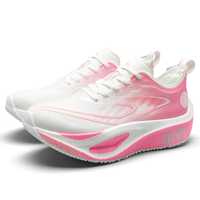 Casual Sports Shoes for Men&Women,Sneakers Platform Running Carbon Plate,Marathon Racing,Shock-absorbing,Athletics Training Shoe