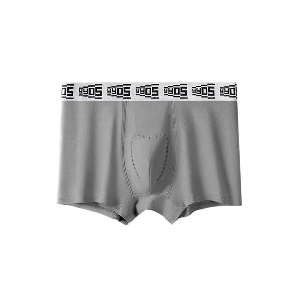 Lingerie Mesh Men's Flat Panties Mid Waist Ice Silk Shorts Boxers Traceless Underpants Seamless Briefs Gift