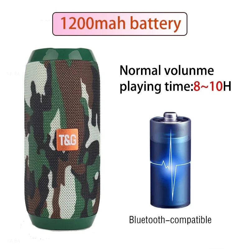 Wireless Bluetooth Speaker Portable Blutooth Radio FM Subwoofer Music Sound Box For Blootooth Audio Hand Free Baffe Caixa De Som