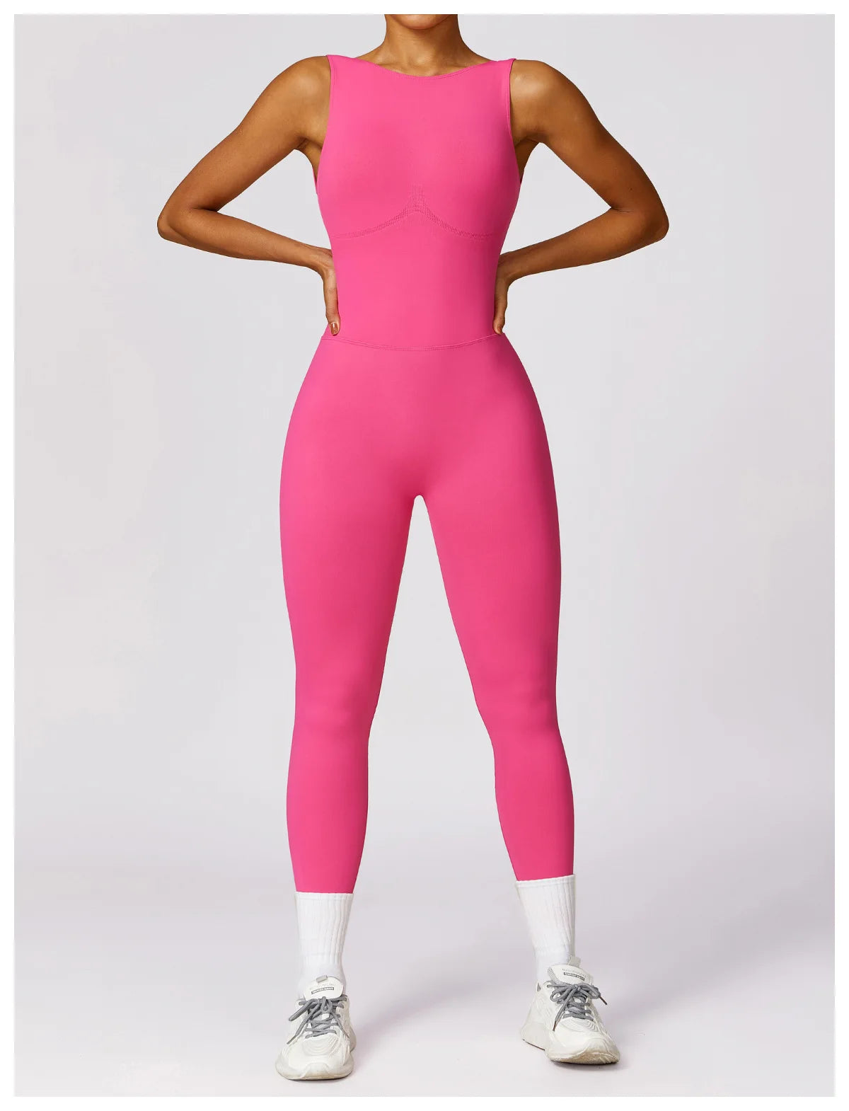 Backless Scrunch Sport Jumpsuits Raises Butt Women Sexy Monkeys One Piece Yoga Clothes Seamless Gym Fitness Dance Overalls Black