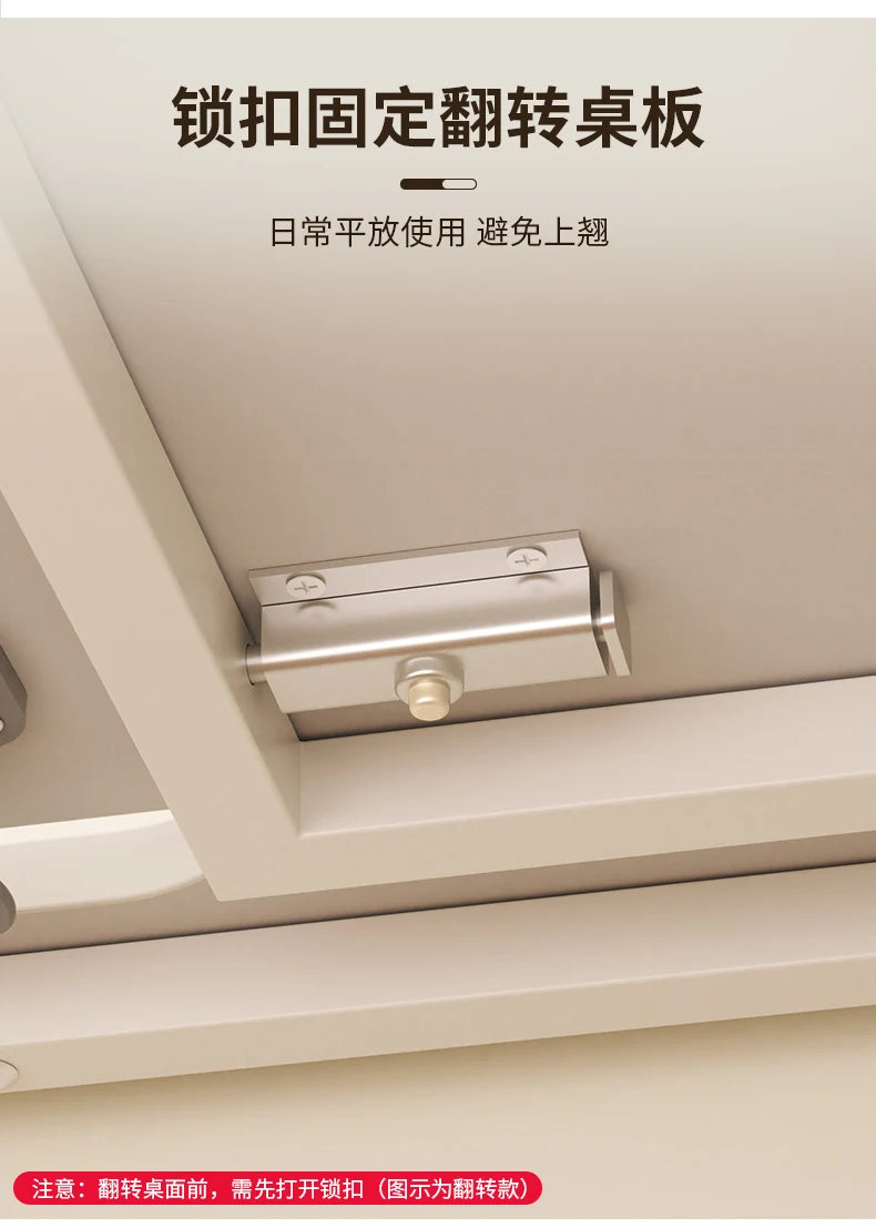 Foldable Laptop Desk for Home And Bedside Use Space-Saving Multifunctional Junior High Student Study Table