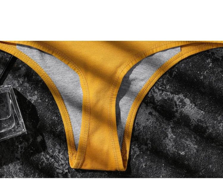 Lingerie sexy Men Underwear U Convex Sports Fitness Letter tanga hombre Cotton Low Waist strings Seamless Briefs Thong T Pants