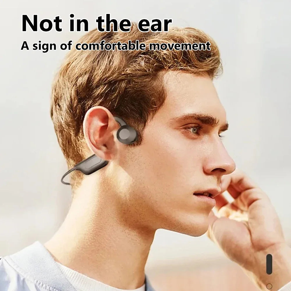 Bluetooth Bone Conduction Bluetooth Earphones Air Conduction Earphones Card Insertable Sports Waterproof Sweat Proof