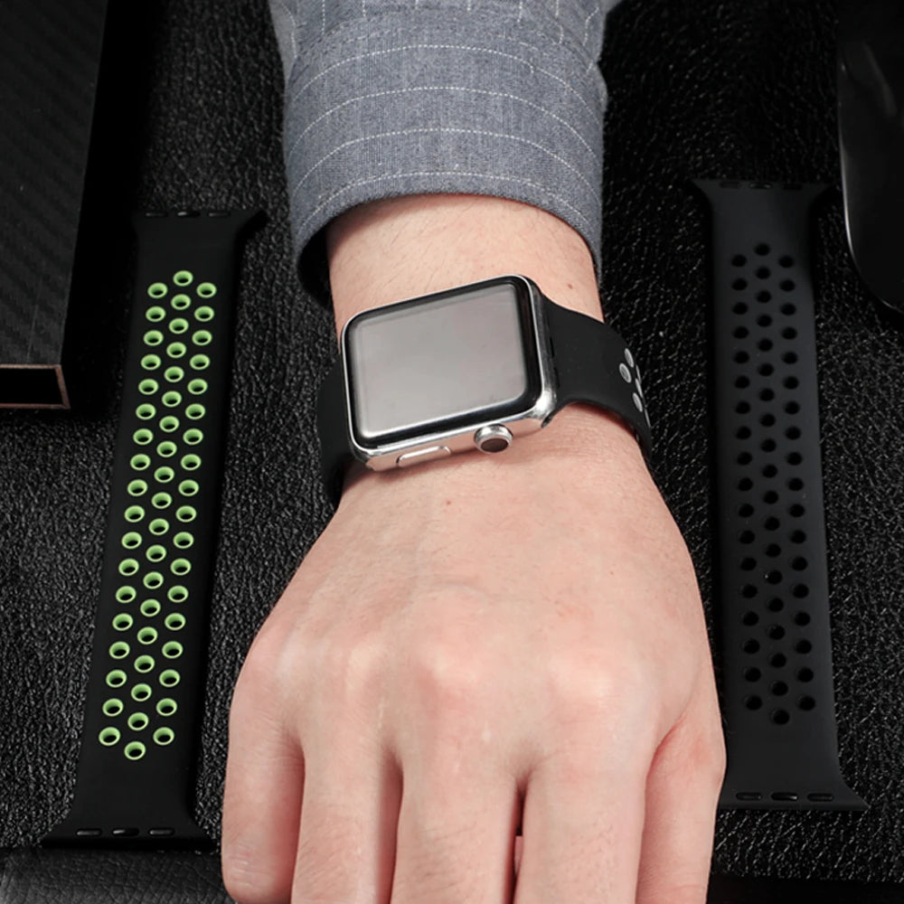 Solo Loop for Apple Watch band 44mm 40mm 45mm 41mm 49mm 46mm 42mm Silicone bracelet iWatch Series SE 6 7 8 ultra 2 3 10 11 strap