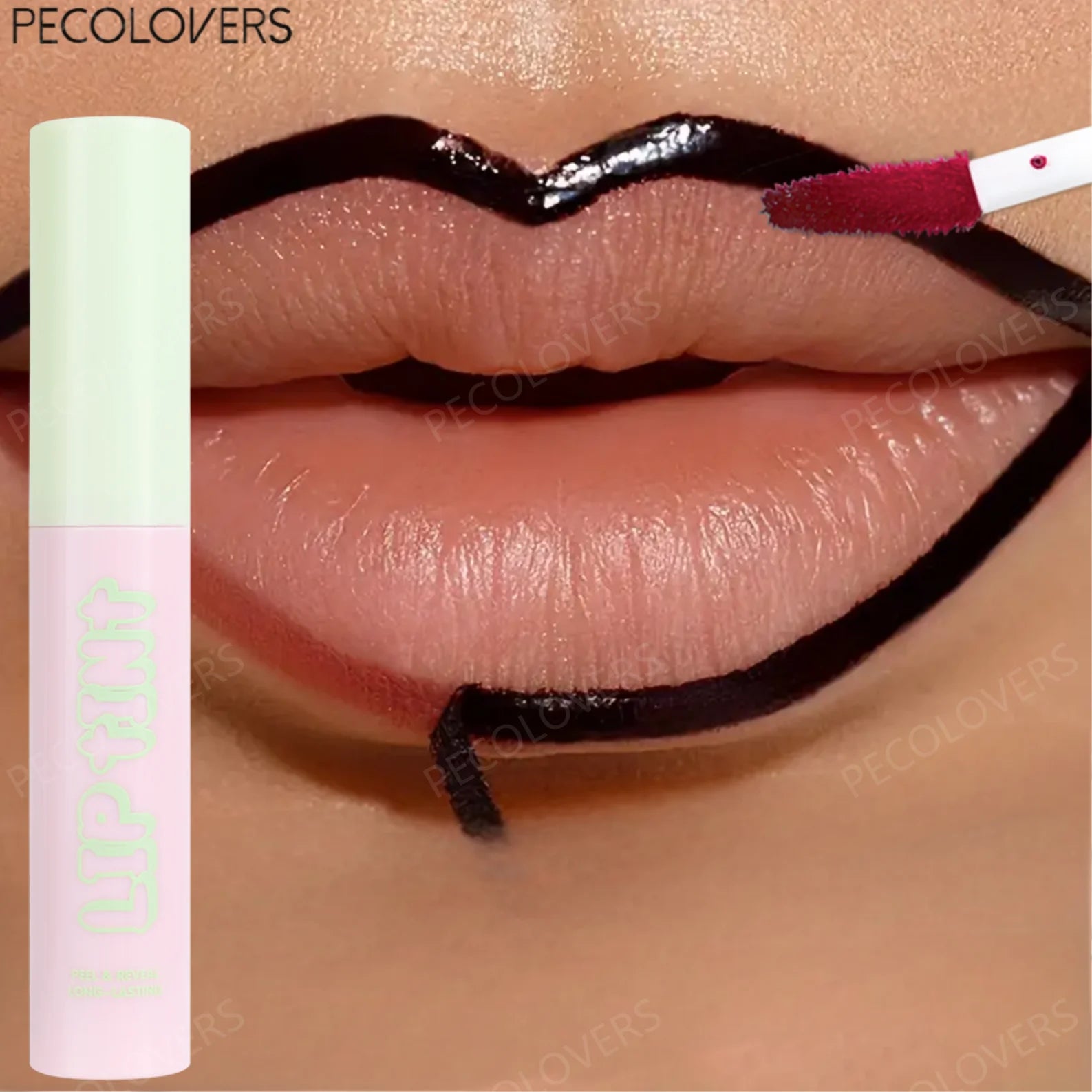 Off Lip Stain Lip Tint - Longlasting Waterproof Transfer Proof Lip Gloss, Lip Liner Effect