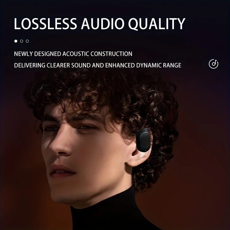 Wireless Headphone Bluetooth 5.3 Headset Hands-free Noise Control Stereo Music Earphone With Mic Work On All Smartphone