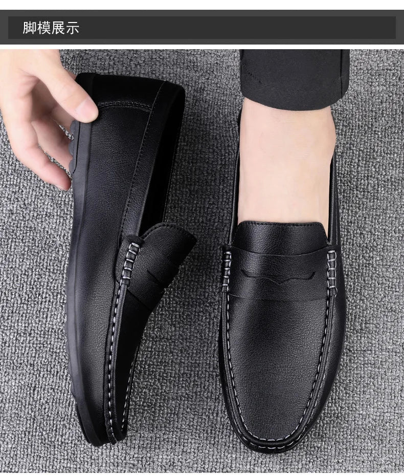 men's shoes new driving flat casual style men's shoes trendy fashion outdoor lazy loafers men's shoes
