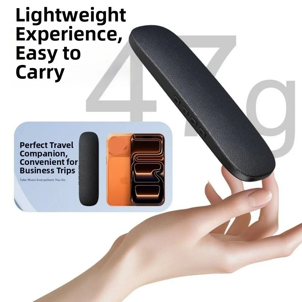 Bluetooth 5.4 Under Pillow Speaker With TF Card Slot Timed Shutdown Bone Conduction Speaker Stereo Sound Noise Reduction