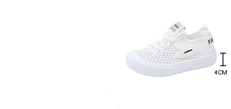 Shoes Woman 2025 Outdoor Casual Sports Shoes Hollow Breathable Comfortable Thick Sole Lightweight Mesh Shoes Women's Sneaker
