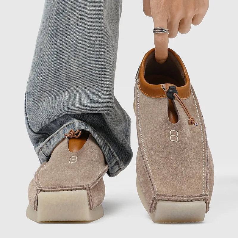 square toe suede loafers shoes for man luxury designer shoes casual sneakers for man skateboard mocasines