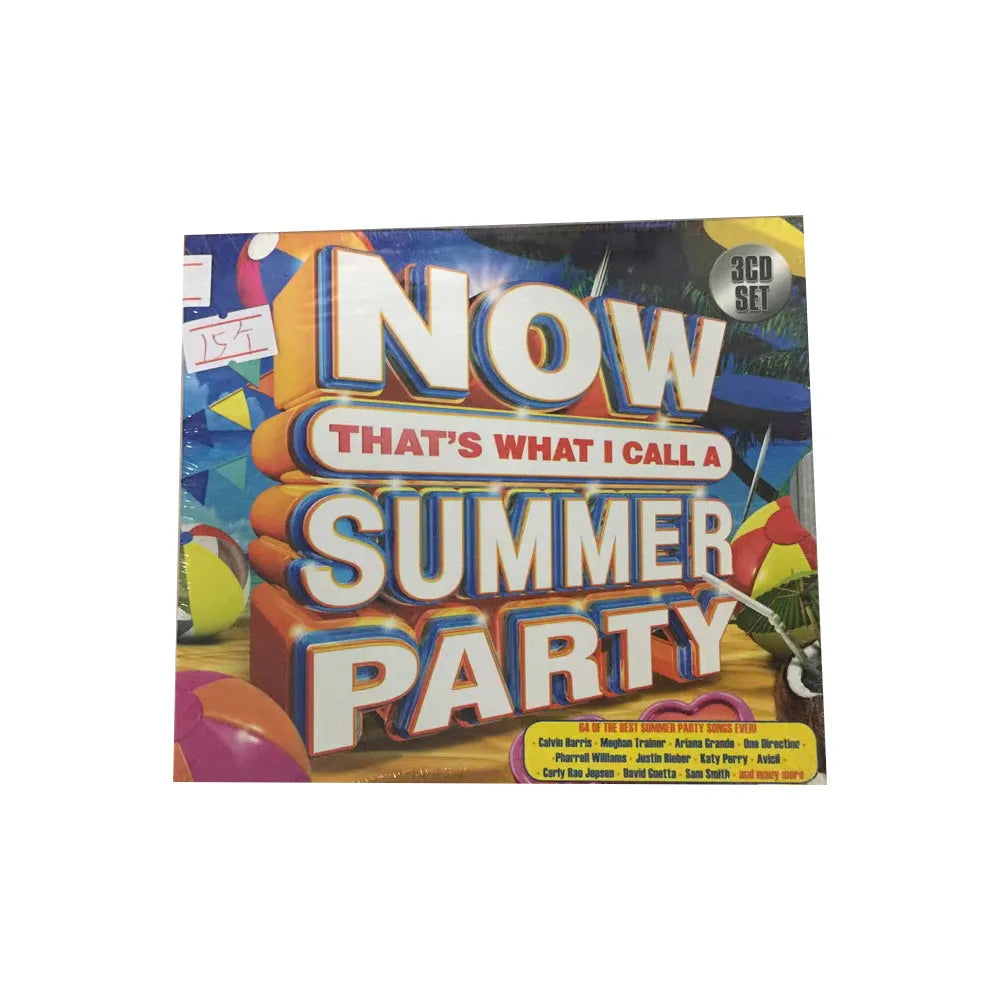 CD Now That S What I Call A Summer Party 3CDThe Overall Style Is Unified  Summer Tone of "brisk, High Energy and Easy To Follow"