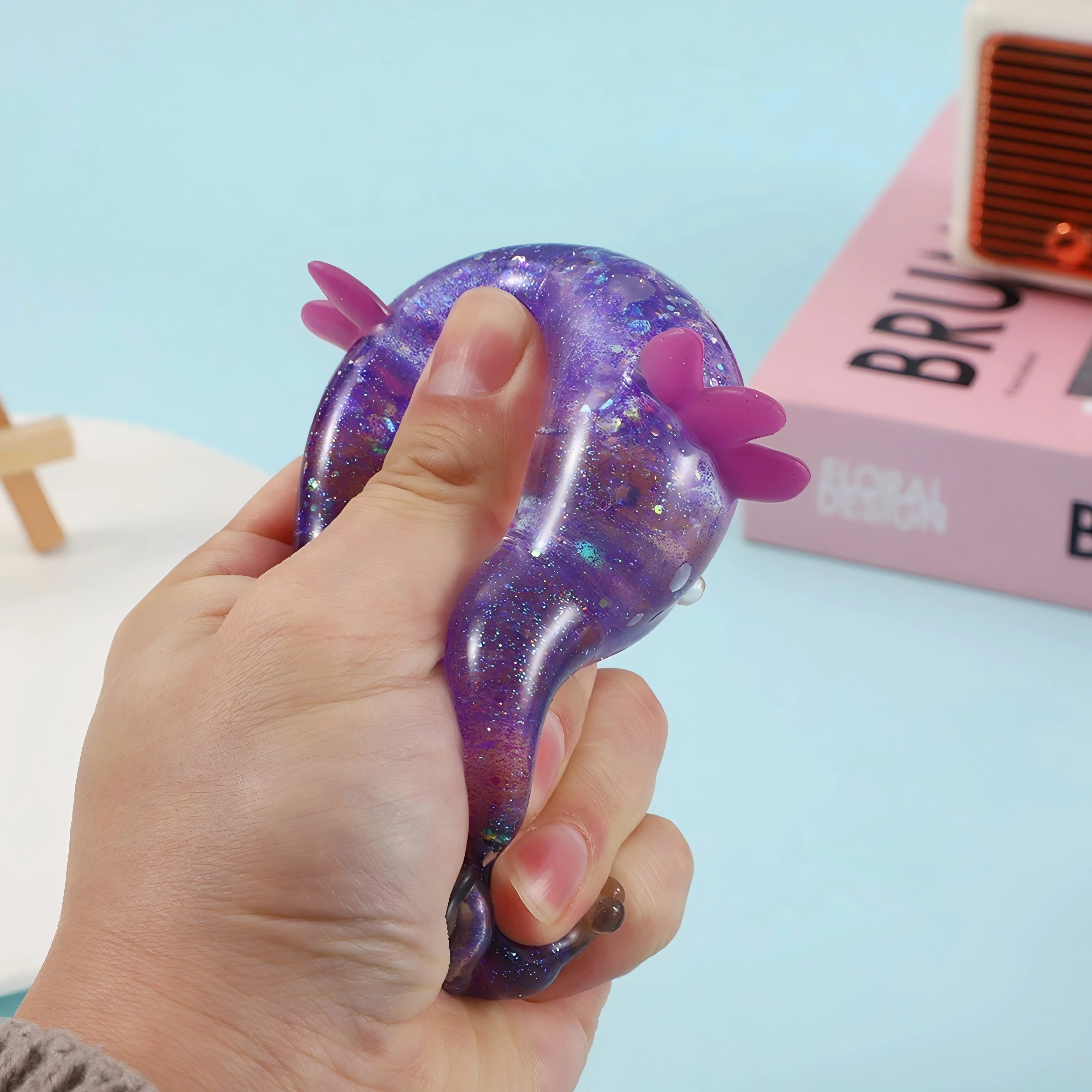 Needoh Nice Cube Sensory Stress Reliever Fidget Tool for Anxiety &Focus Desk Sensory Cube for Adults & Anti-Anxiety Squeeze Kids