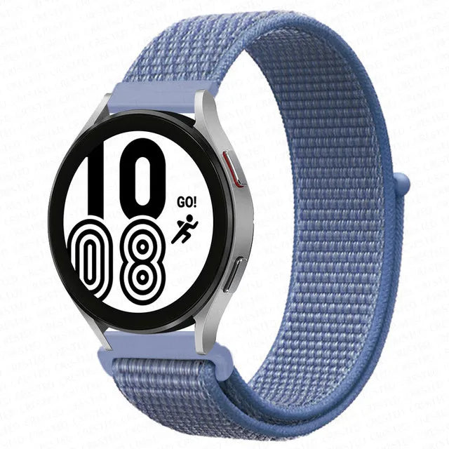 22mm 20mm Band for Samsung Galaxy Watch 7 FE 4 6 classic 5 Pro 3 active 2/correa Nylon Bracelet Huawei watch GT 2 3 pro 4 strap