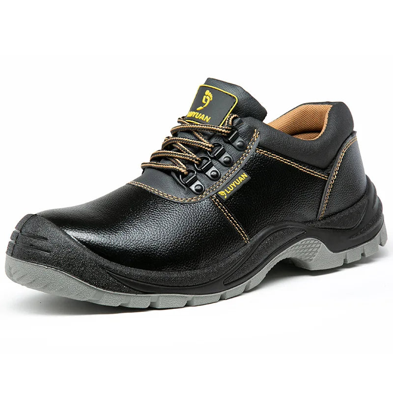 Steel Toe Shoes for Men Women Lightweight Anti-smash Steel Toe Sneakers Indestructible Work Boots Construction Safety Shoes