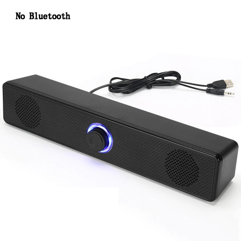Bluetooth 4D Surround Speaker Home Theater Sound System Computer Soundbar For TV Subwoofer Wired Stereo Strong Bass