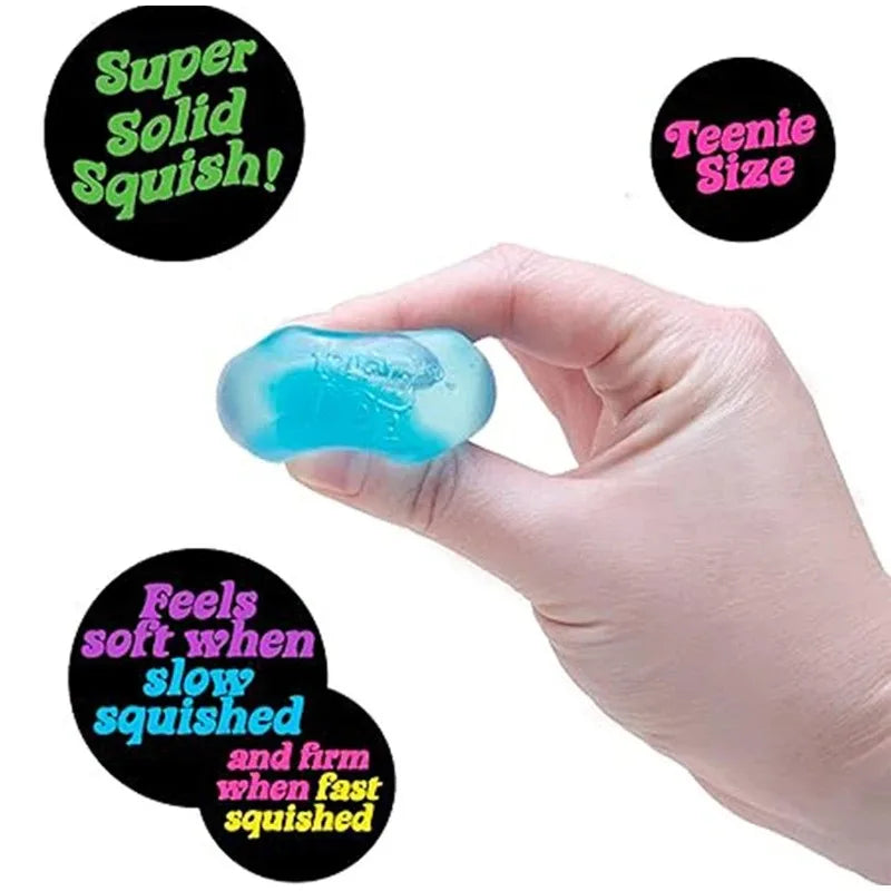 In Stock NeeDoh Nice Cube Soft Squishy Sensory Fidget Toy Stress Anxiety Relief for Adults Kids Cube Gift