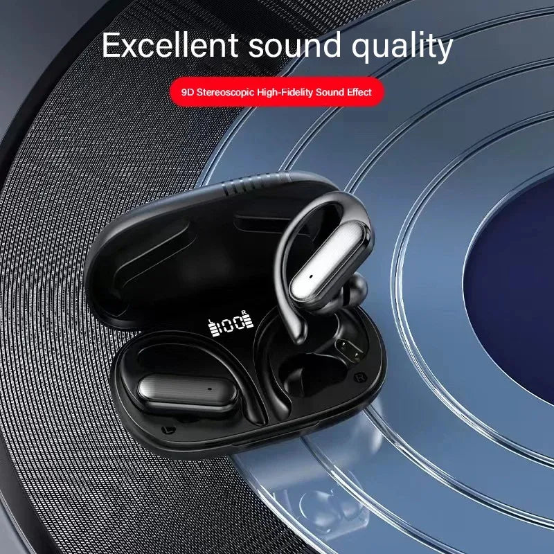 The wireless Bluetooth headset A520 features high-quality and high-definition sound, and it also has a sweat-proof touch light.