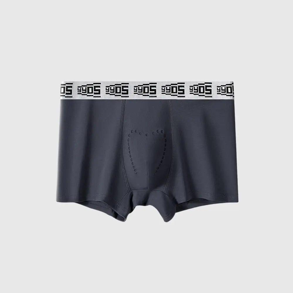 Lingerie Mesh Men's Flat Panties Mid Waist Ice Silk Shorts Boxers Traceless Underpants Seamless Briefs Gift