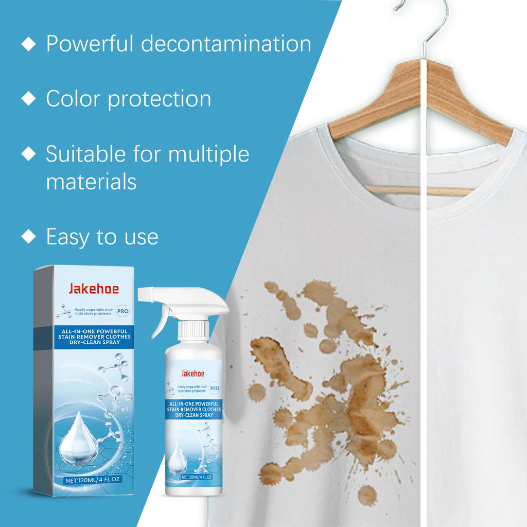 Laundry Stain Remover - Household Laundry Detergent for Stubborn Stains, Sweat Stains, Deep Cleaning of Clothes