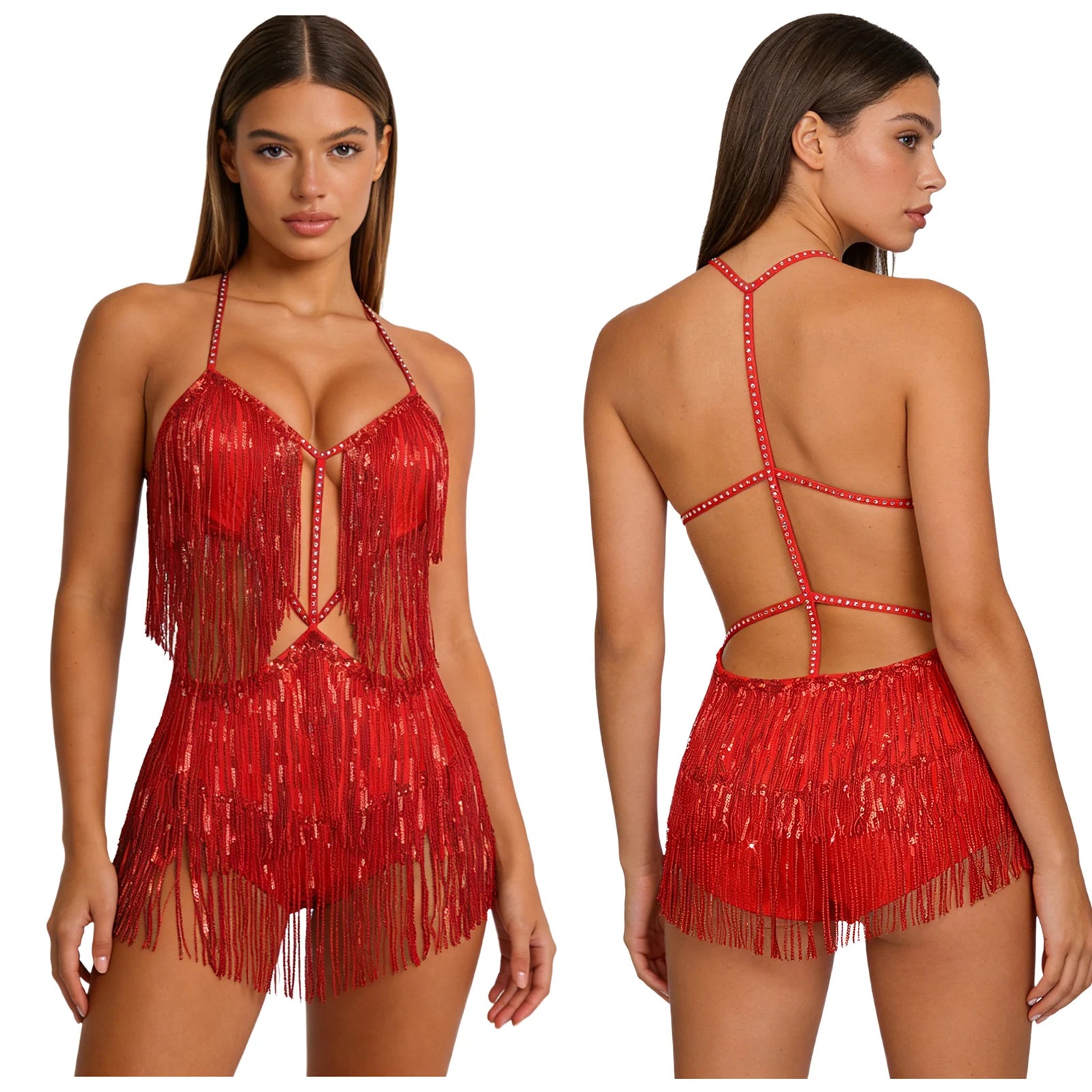 Lingerie for Women Rave Outfits Sexy Lingerie Arabian Belly Dancer Costume Exotic Wear Dancer Outfits Latin Tango Dancewear