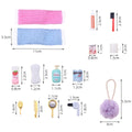 1Set Dollhouse Mini Cosmetics Lipstick Perfume  Miniature Fashion Scene Doll Toiletry Model Accessories Mini Beauty Props
