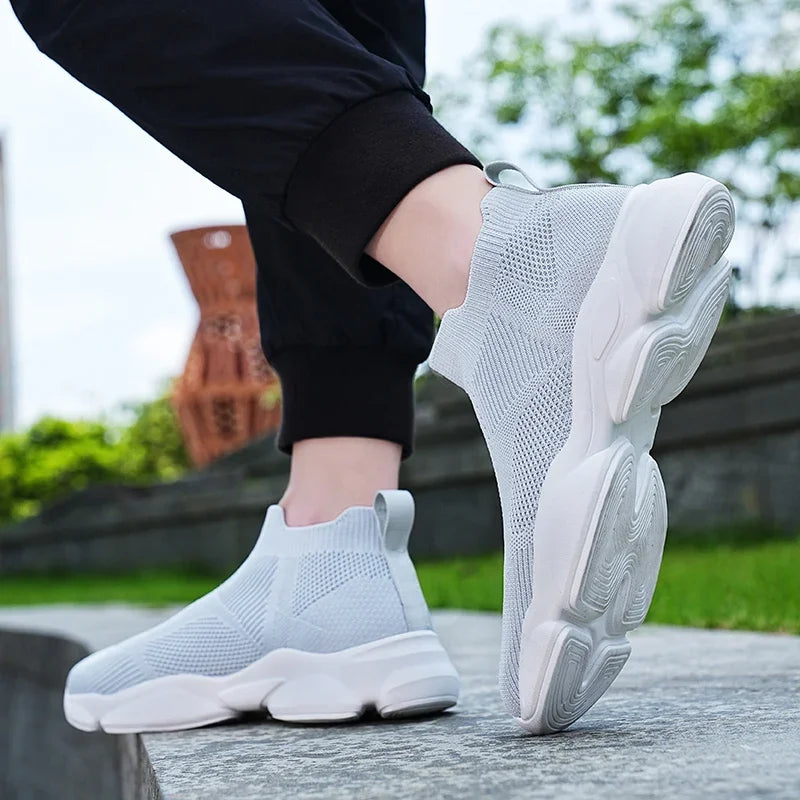 Brands Wide-Footed Luxury Shoe Man Mocassin Basket Summer Husband Tennis Shoes Men's Winter Sneakers Sock Women's Sports Shoes