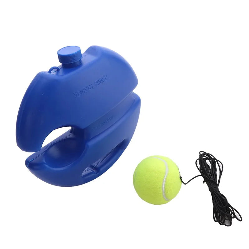 1 Set Tennis Trainer With Tennis Bounce Ball And Practice Ropes, Suitable For Indoor Outdoor Tennis Training