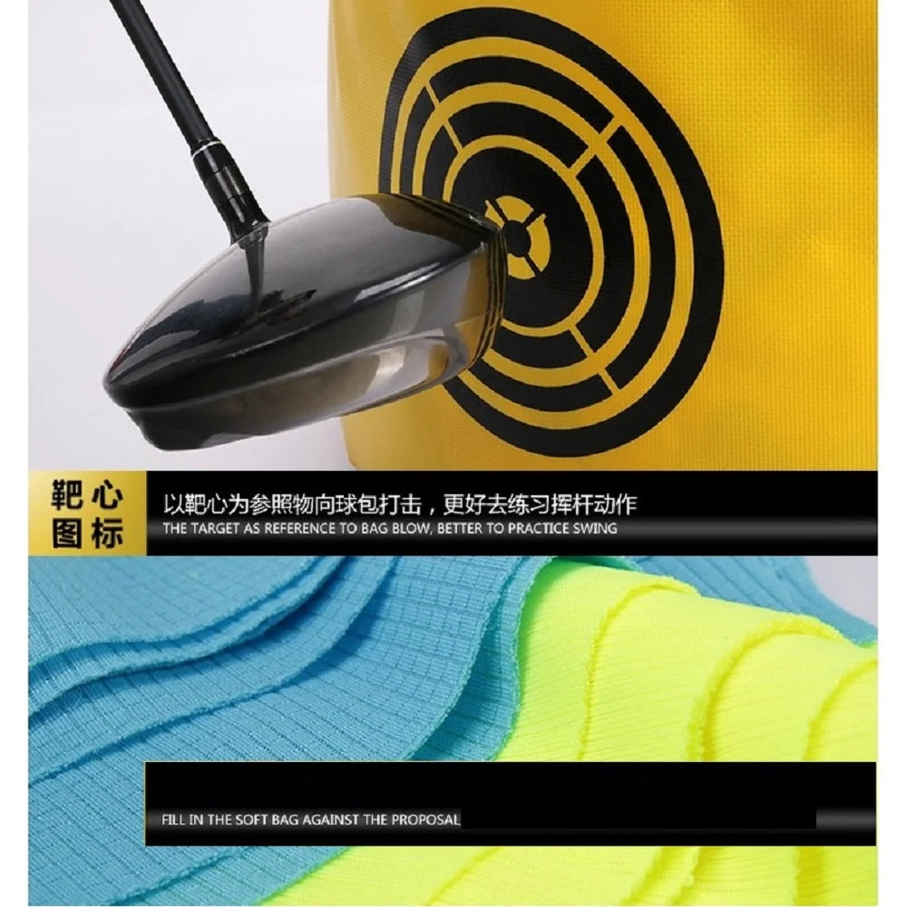 Golf Swing Training Set Impact Bag and Wrist Bracket