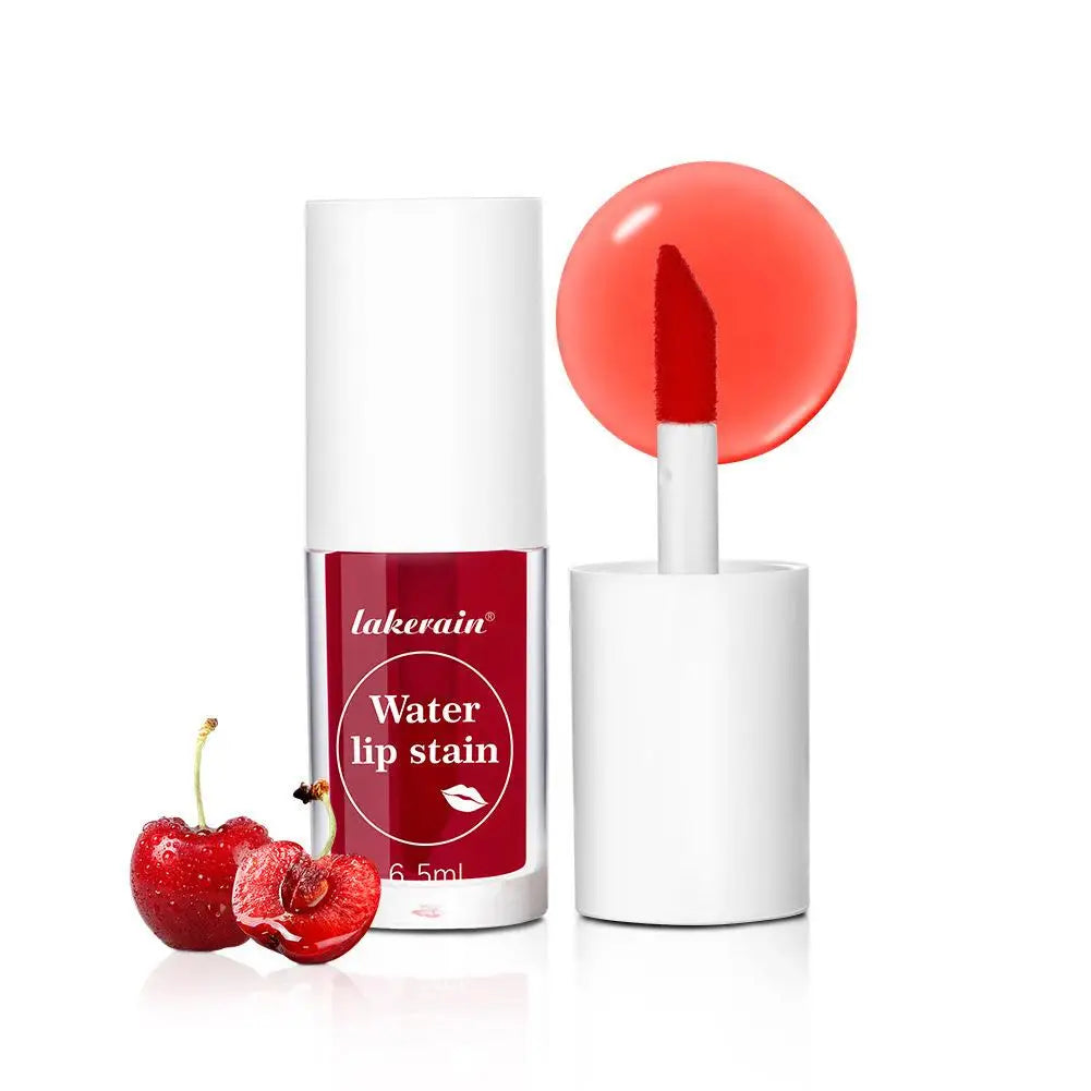 Lakerian Water Lip Stain Moisturizing Water Tint Lip Glaze Long Lasting Hydration Non-Stick Waterproof Lip Tint Natural Makeup