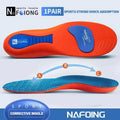 Orthopedic Insoles Feet Sport Shock-absorbing Insole Shoes Arch Support Plantar Fasciitis Templates Pads Men Women Sole Insoles