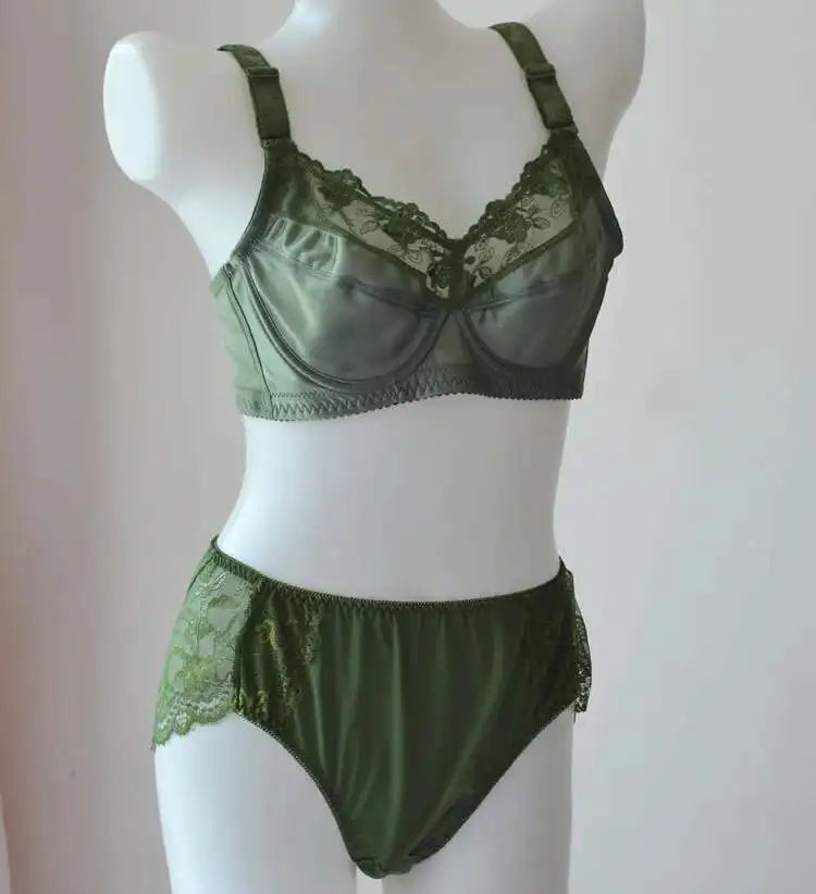 Bra And Panty Sets For Women 2020 Sexy Lingerie Bra Two Piece Set Intimates Ladies Underwear 75-110 B C D E F G H