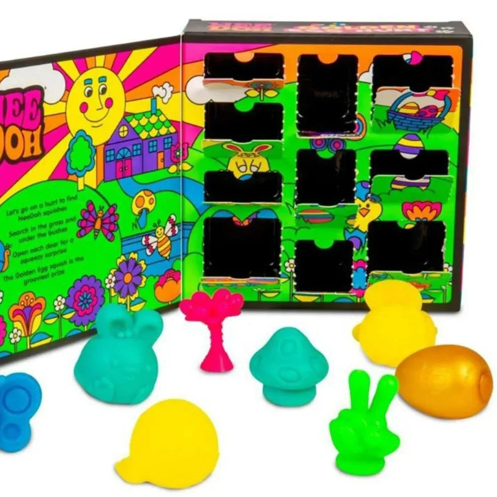 Needoh Golden Egg Treasure Hunt Blind Box Needoh Fidget Toys Anti-stress Sensory Squeeze surprises Toy Gifts