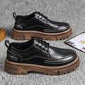 Shoes for Men Fashion High Quality Leather Men Shoes Business Light Luxury High-end Retro Tooling Men's Shoes Zapatillas Hombre