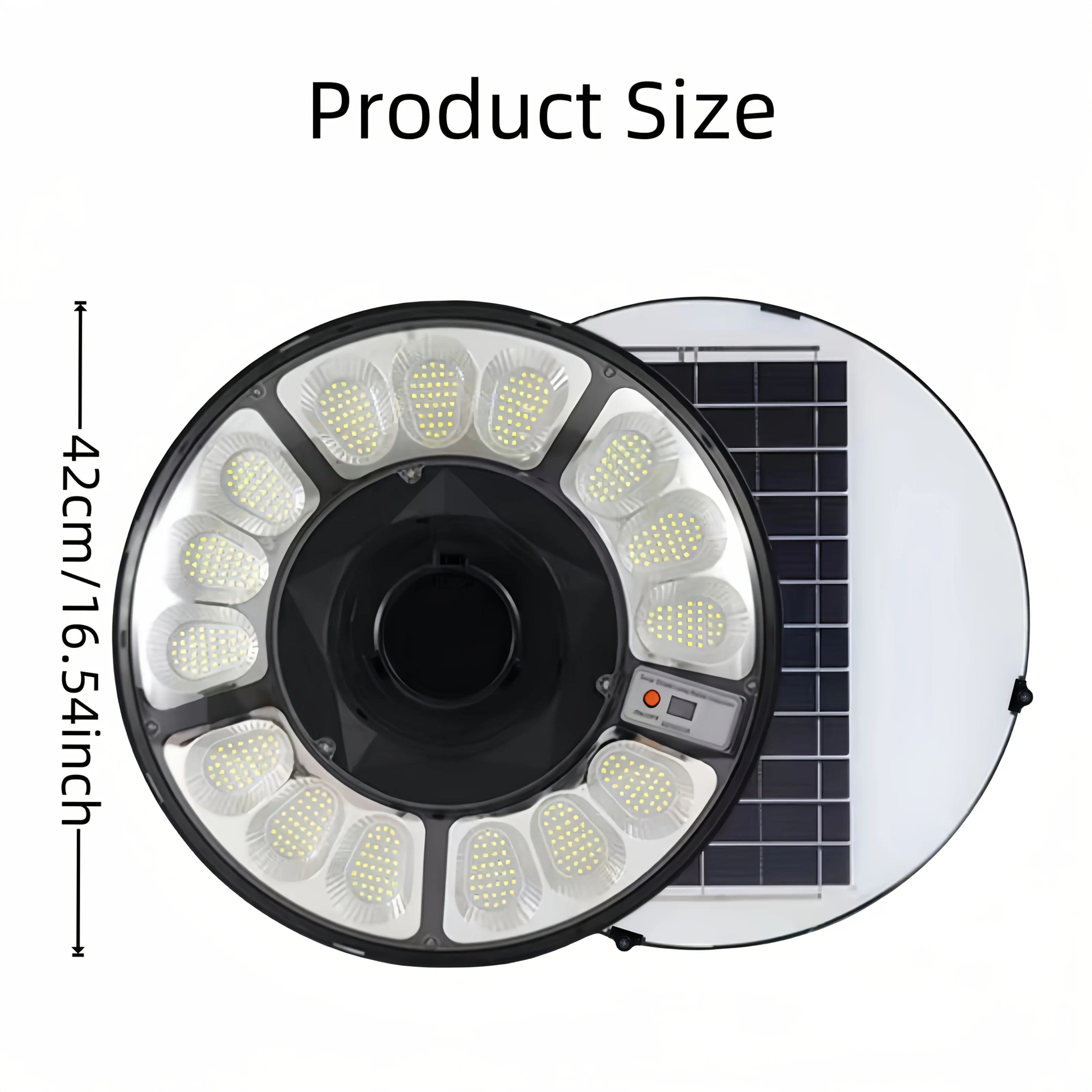 Solar Yard Light, New Ultra-Bright LED Lights, Outdoor Super Bright Solar Street Lights with Motion Sensor for Gardens, Paths