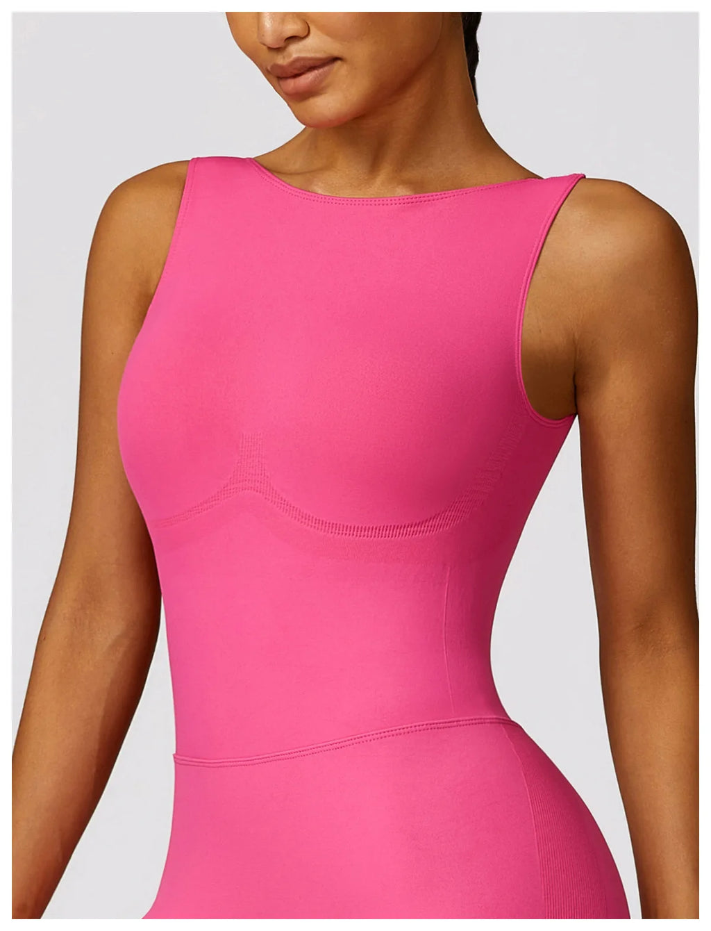 Backless Scrunch Sport Jumpsuits Raises Butt Women Sexy Monkeys One Piece Yoga Clothes Seamless Gym Fitness Dance Overalls Black