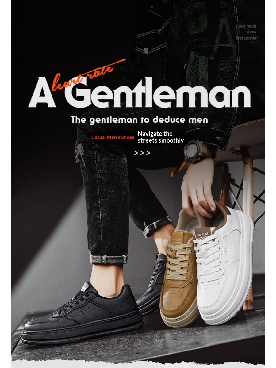 Men'S Casual Flat Shoes With Soft Sole Anti Slip Breathable Lightweight Outdoor Fashion Walking Shoes Youth Sports Shoes 39-44
