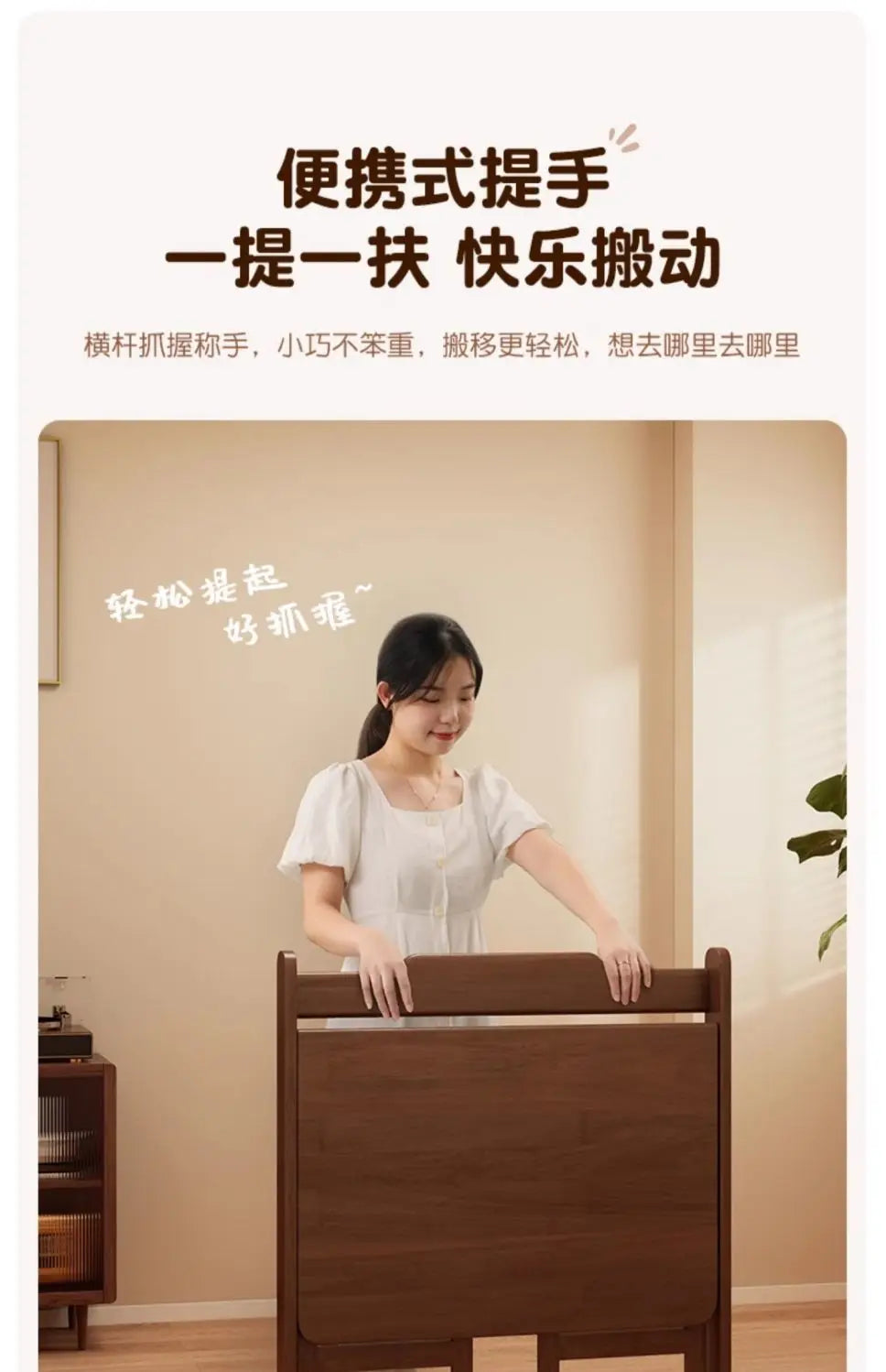 Folding desk, student home computer desk, bedroom small apartment study table, bedside writing desk, simple table