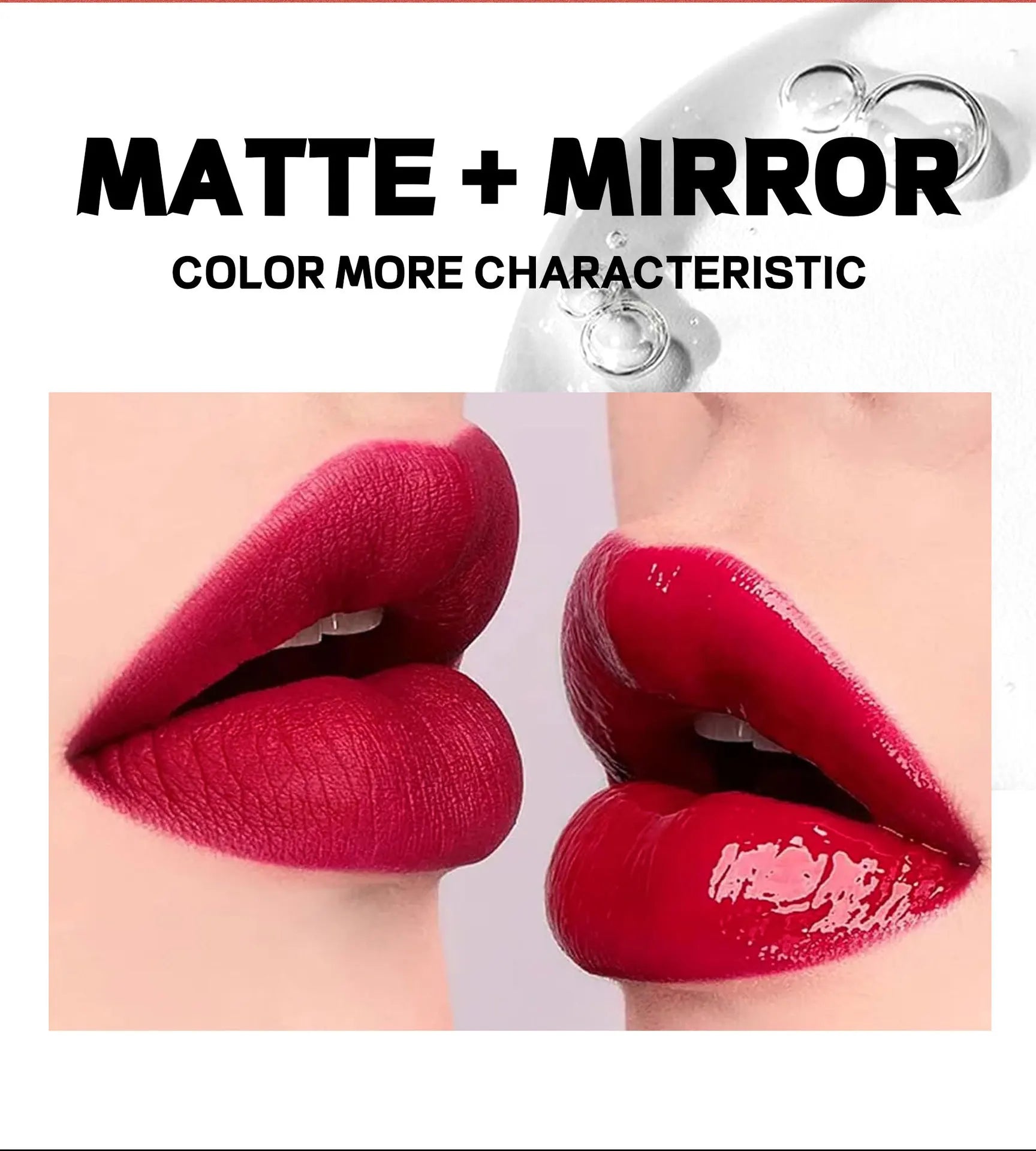 HANDAIYAN Matte Peel-Off Lip Stain Waterproof Transfer-Proof & Moisturizing 2-in-1 | Long-Lasting Lip Gloss & Lipstick