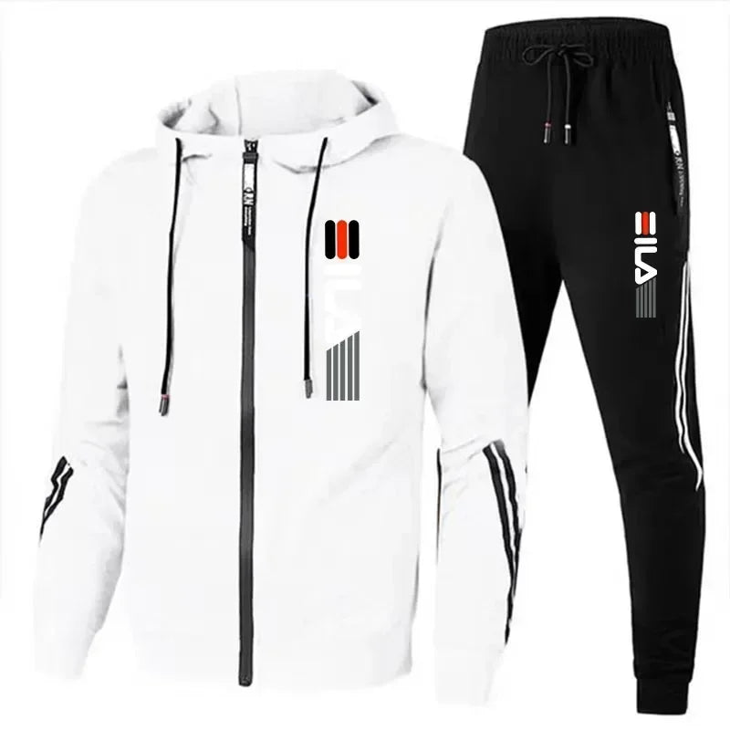 Men's Sportswear Set for Spring and Autumn 2026: Casual Sports Jacket + Sports Pants, Jogging Fashion and Stylish Sports Suit