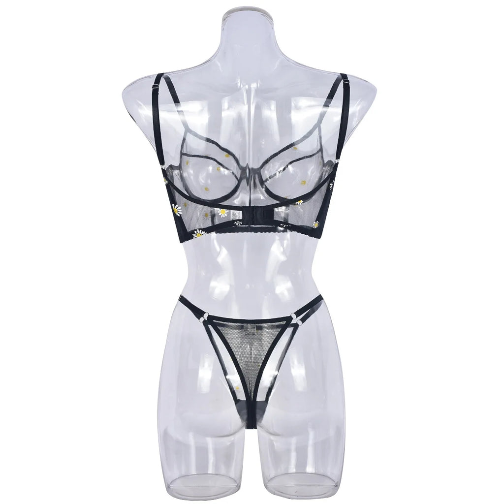 Lingeries Sexy Lingerie Super Hot Woman Clothes Sexy Female Underwear for Women Without Censorship G-string Blue Women's Set Vs