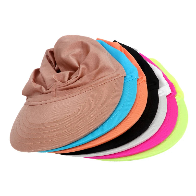 summer hats for women Anti-UV Wide Brim Visor Caps Summer Travel Cap Fashion Beach Sun hat Sun Protection