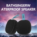 Bluetooth bathroom speaker, portable small speaker, IPX-4 waterproof speaker, suitable for bathroom parties and outdoor travel
