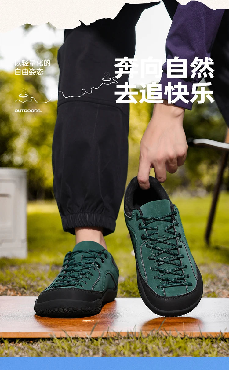 New Men Women Barefoot Wide Toe Walking Shoes Fashionable Men's Casual Hiking Sneakers Non-slip Outdoor Trekking Tourism Shoes
